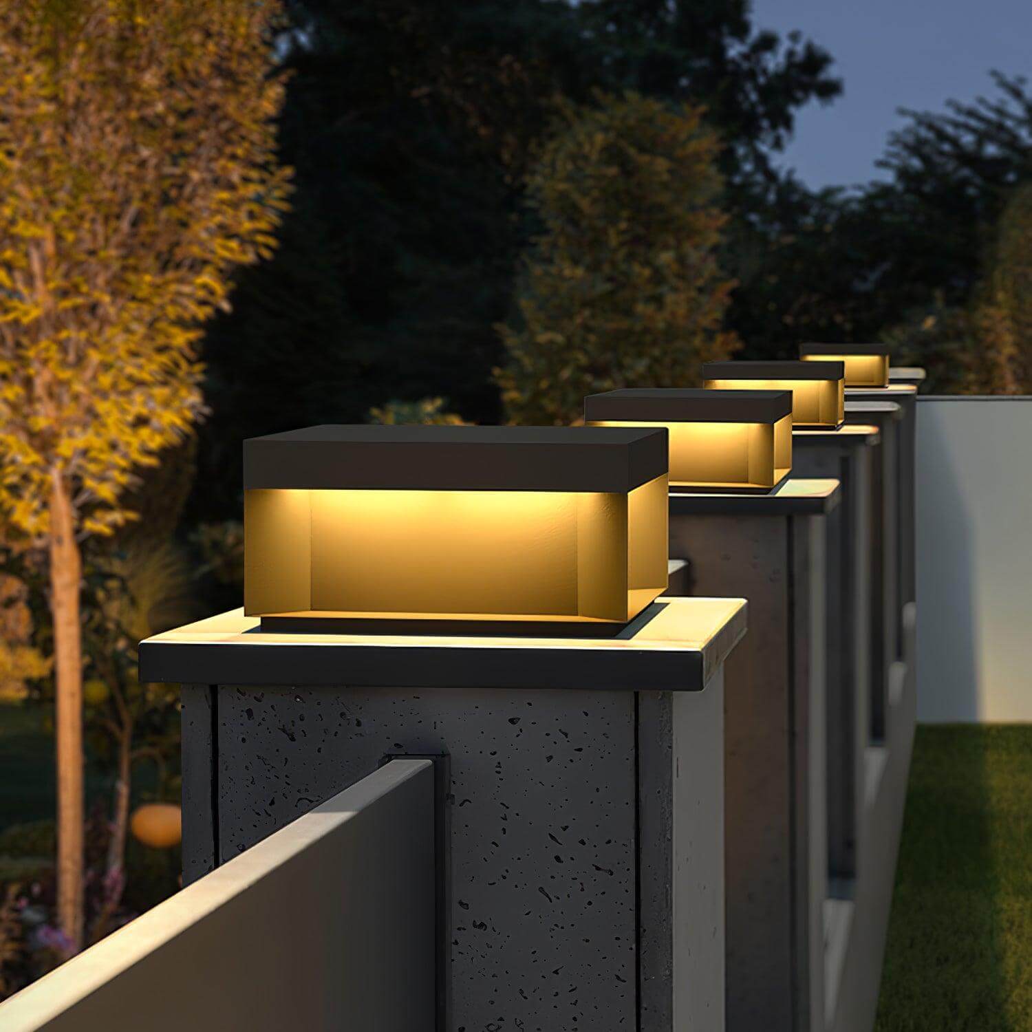 Luz Solar de Poste Exterior - Impermeable IP65
