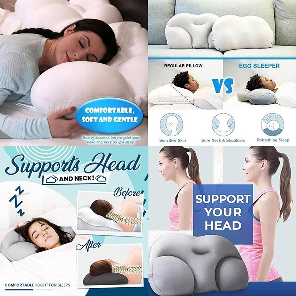 Aurora Pillow | ¡Sin más dolores de cuello y espalda!