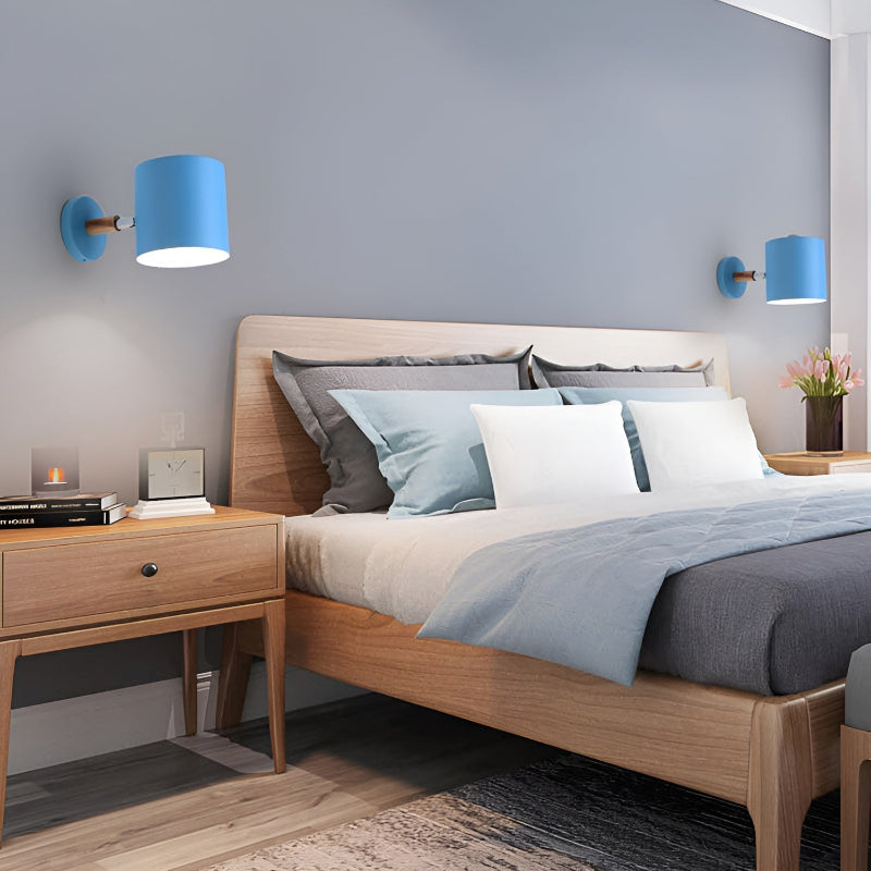 Luz de Pared en Estilo Nórdico - Acento de Color Moderno