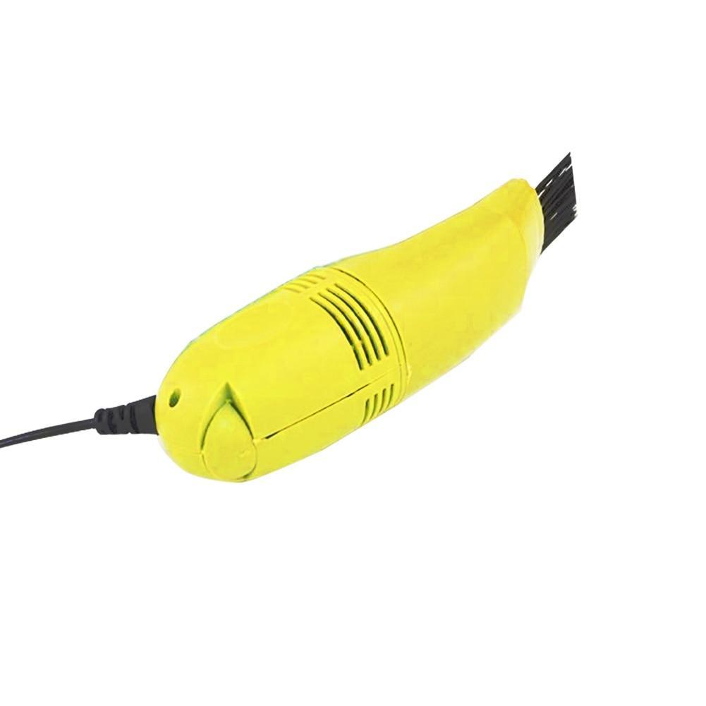 Kalsten | Aspiradora Mini Mecánica para Computadora Portátil, Limpiador de Teclado USB, Cepillo Colector de Polvo, Gadgets de Limpieza para Teléfonos