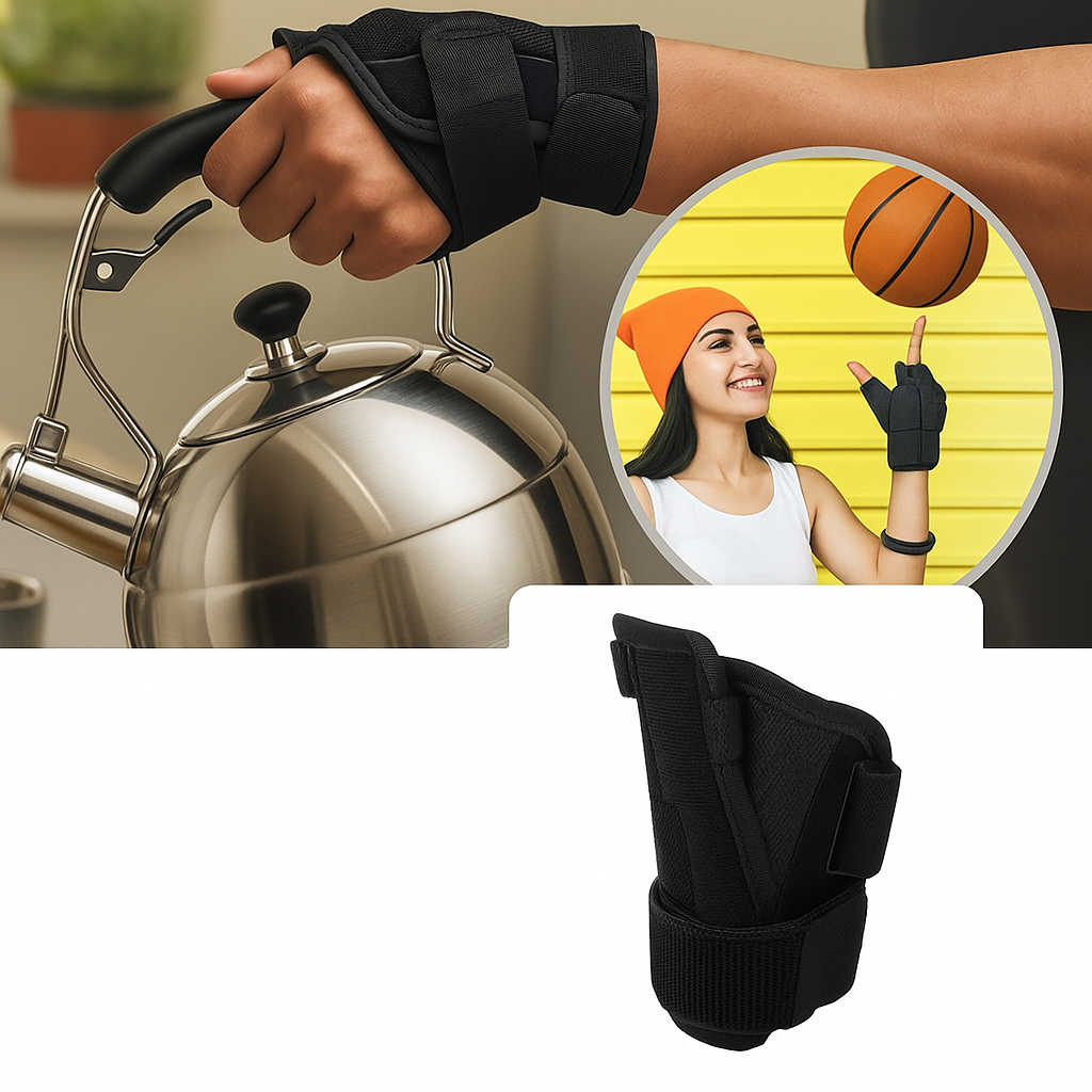 Alivio para la Tendinitis de De Quervain – Compresión Ajustable Transpirable – Uso Diario y Activo Bowlift