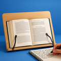 Soporte Ajustable Plegable – Estructura de Madera Estable – Libros de Cocina, Tablets y Lectura Sin Manos Kalsten