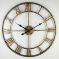 Reloj de Pared Retro Grande - Reloj de hierro de estilo vintage para un interior atemporal