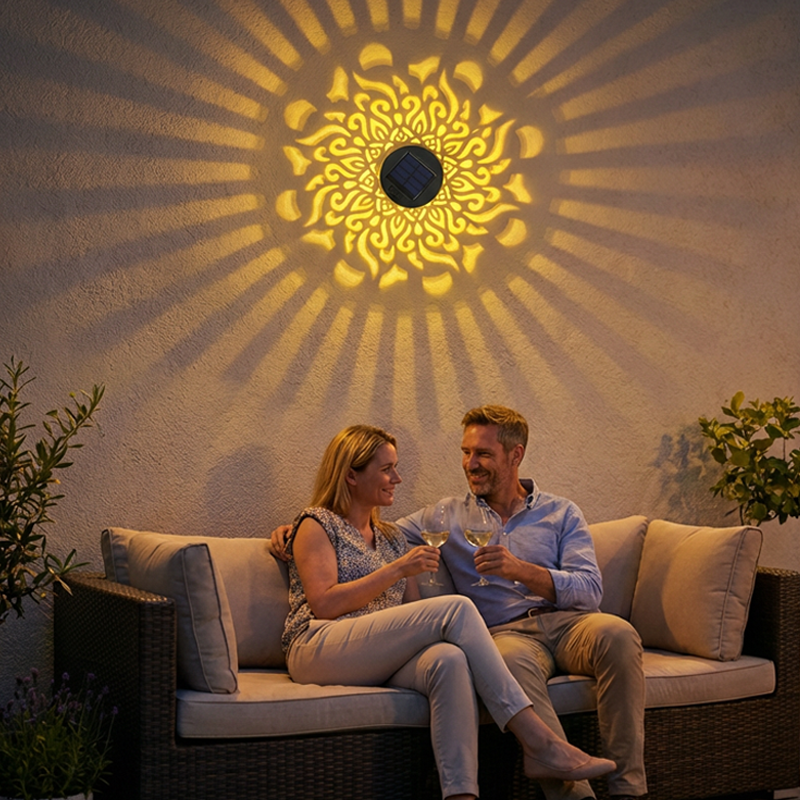 MandalaGlow — Lámpara Solar de Jardín | 50% DESCUENTO