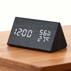 EloraClock - Reloj Despertador Digital con Control de Sonido y Pantalla HD