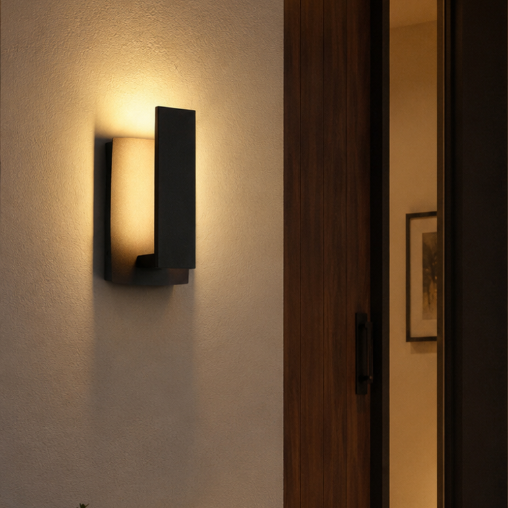 Architex | Aplique de pared exterior moderno y minimalista para iluminación exterior