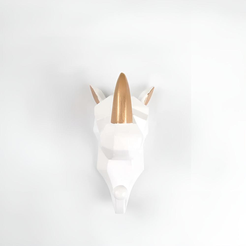 Soporte de Llaves de Pared con Cabeza de Animal