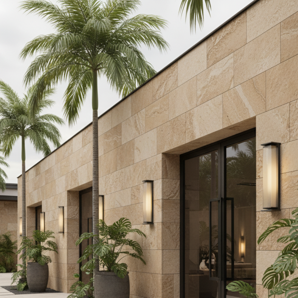 Luz de Pared Moderna para Exteriores | Aplique de Pared LED de Acero Inoxidable Impermeable para Iluminación de Patio y Porche