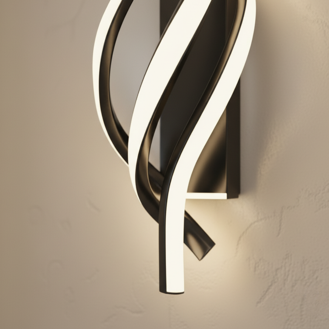 Aplique de Pared Moderno de Aluminio - Lámpara de Pared LED Minimalista para Iluminación Acogedora