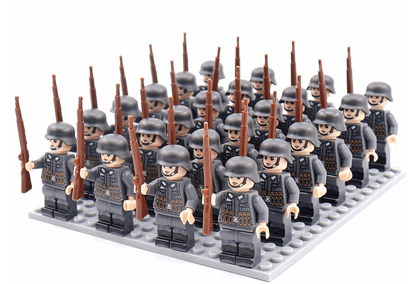 HISTORYBLOCKS – Set de bloques de figuras de 21 piezas para niños y coleccionistas