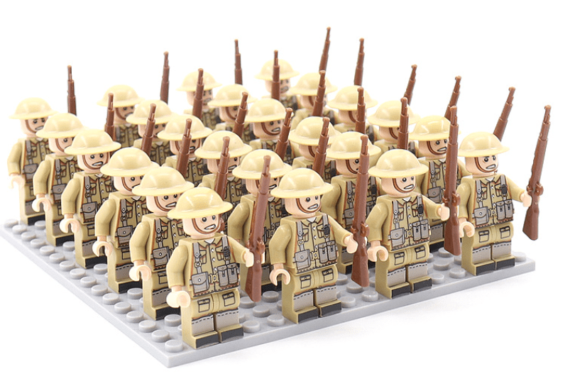 HISTORYBLOCKS – Set de bloques de figuras de 21 piezas para niños y coleccionistas