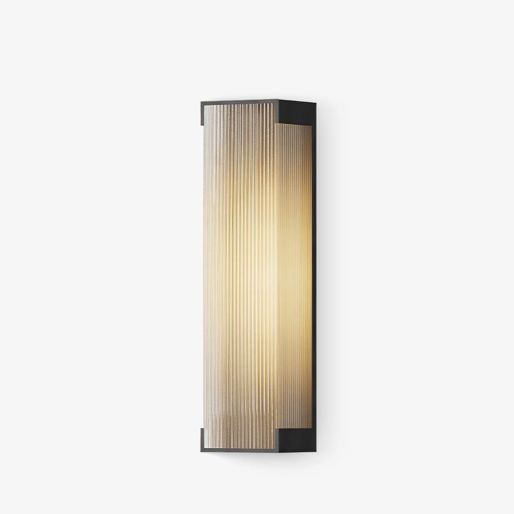 Luz de Pared Exterior Elegante - Aplique LED Regulable de Acero Inoxidable