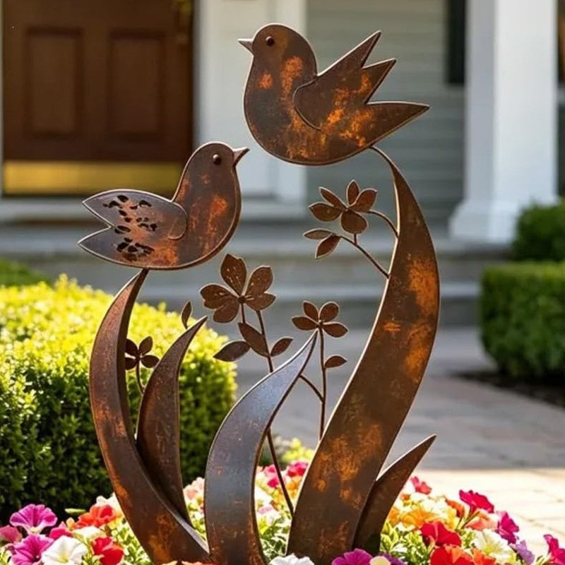 GardenMagic — Cerca decorativa de hierro | 50% DESCUENTO