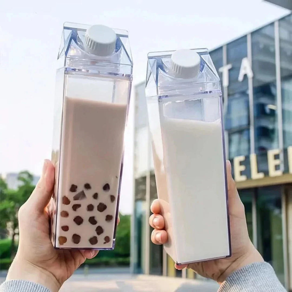 ClearPour – Cartón de leche transparente | 1+1 GRATIS