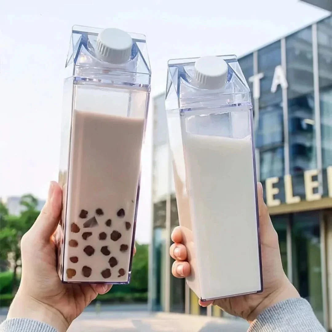 ClearPour – Cartón de leche transparente | 1+1 GRATIS