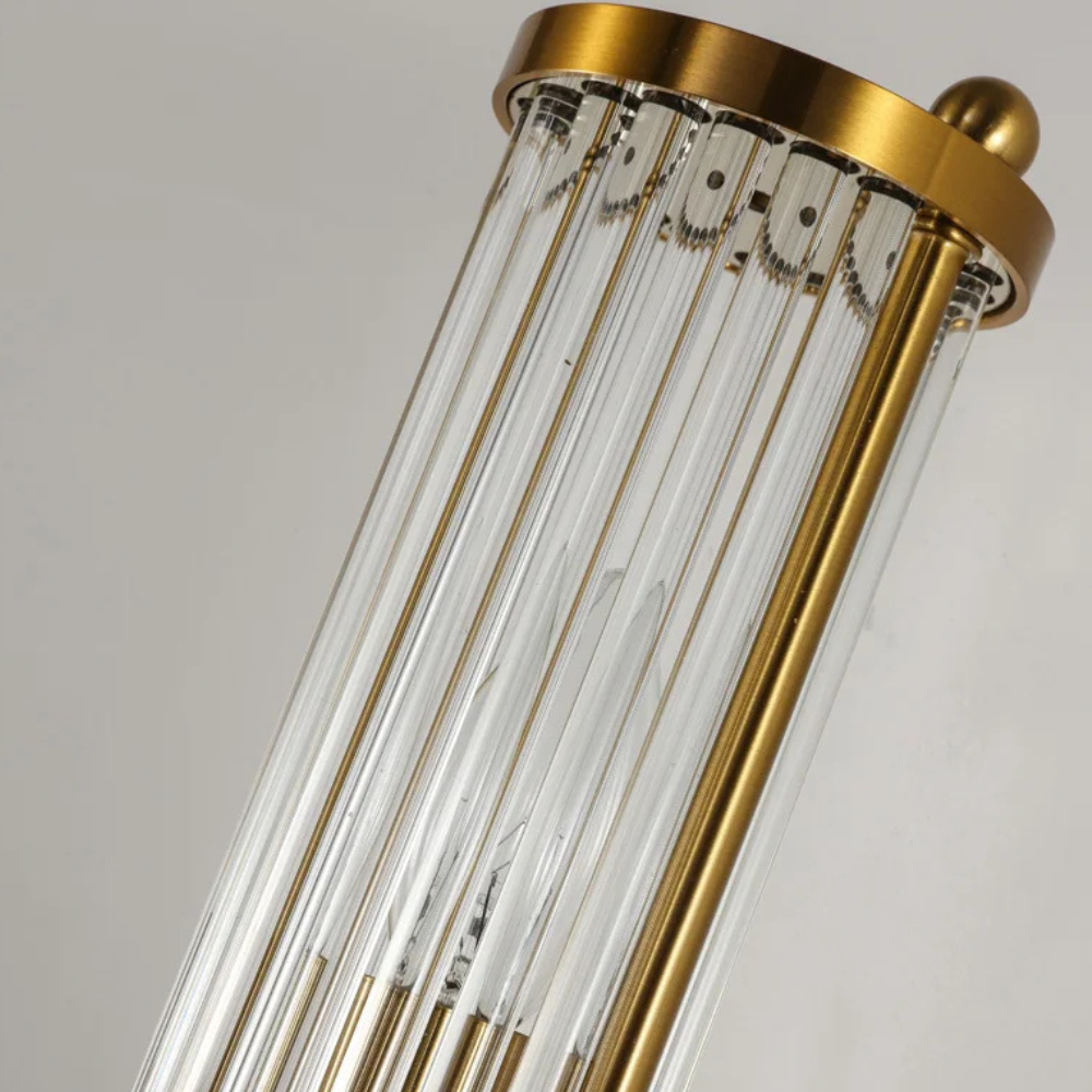 Luz de Pared de Baño Elegante en Oro - Aplique LED Moderno para Decoración de Baños Chic
