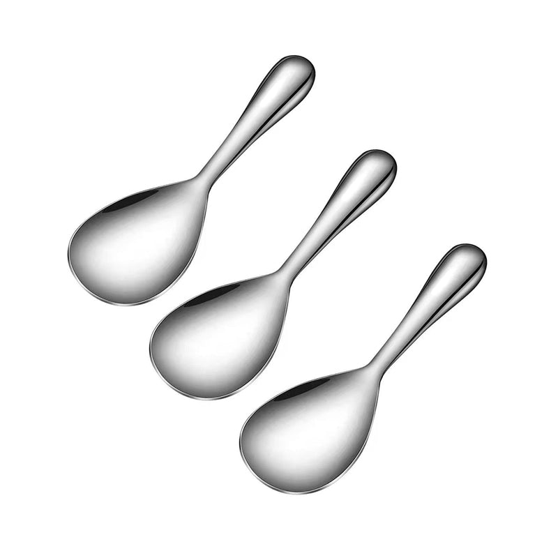 Cucharón de arroz antiadherente de acero inoxidable reforzado | Brehn