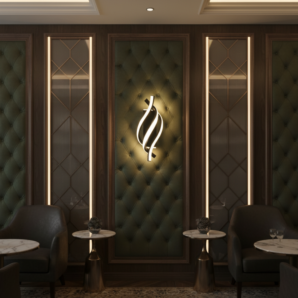 Aplique de Pared Moderno de Aluminio - Lámpara de Pared LED Minimalista para Iluminación Acogedora