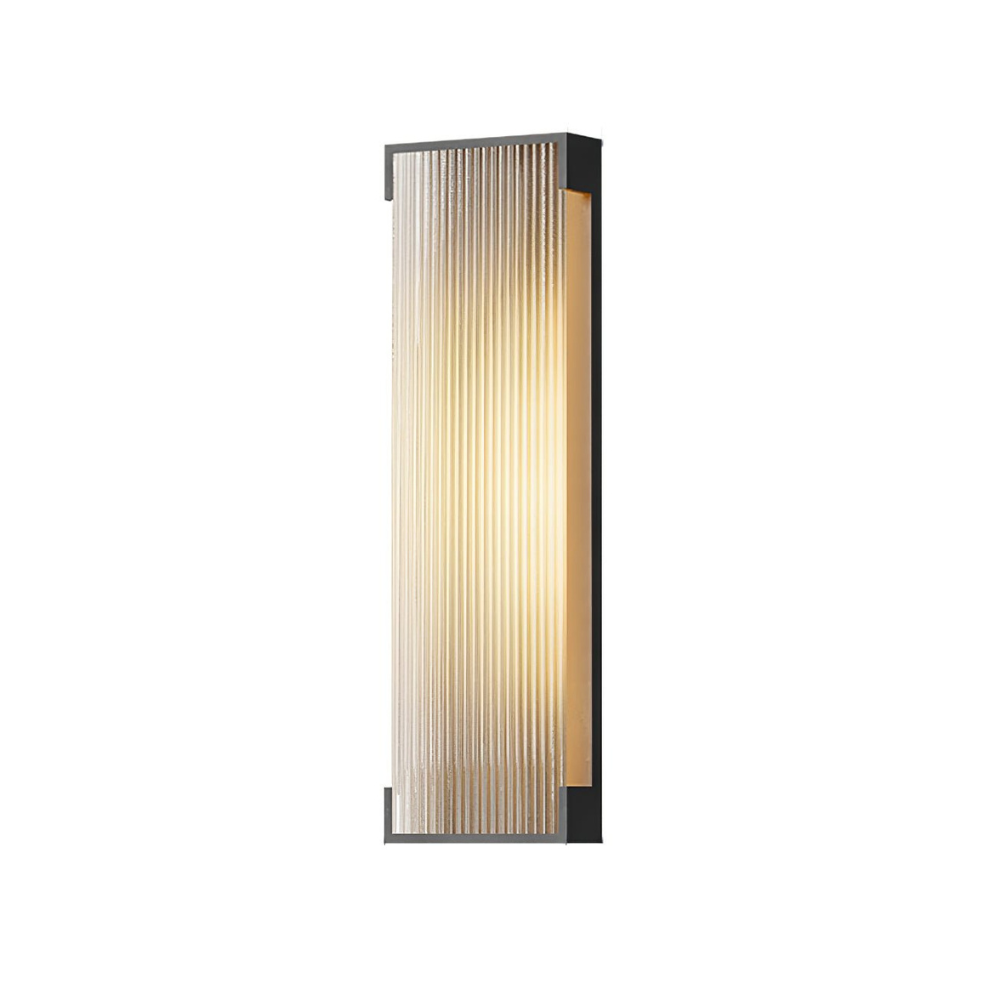 Luz de Pared Exterior Elegante - Aplique LED Regulable de Acero Inoxidable