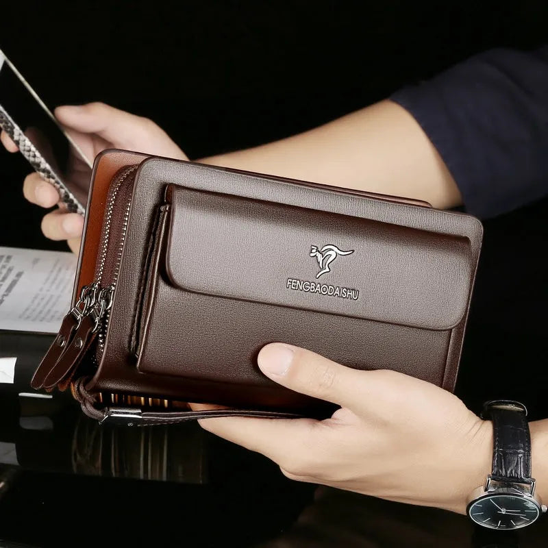 Bolso de mano para hombre - Lleva todas tus cosas fácilmente.