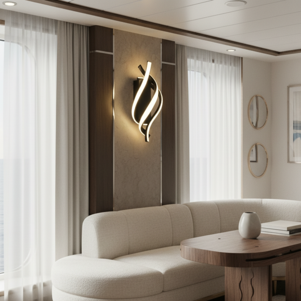 Aplique de Pared Moderno de Aluminio - Lámpara de Pared LED Minimalista para Iluminación Acogedora