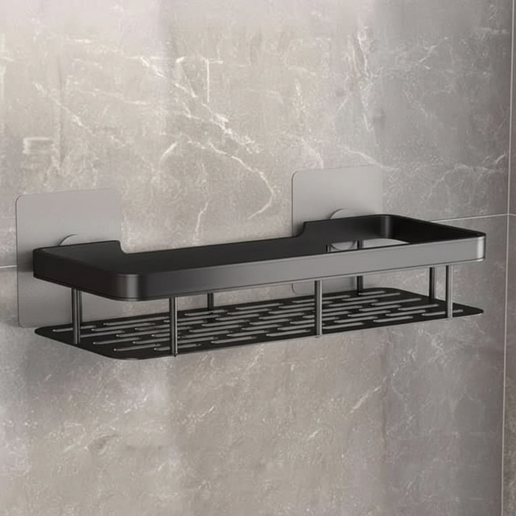 NORDICSHELF - Estante adhesivo para el baño – Sin perforaciones y elegante para cualquier baño