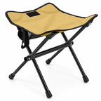 TrekLite Silla Plegable Ultraligera para Exterior y Camping | Compacta y Portátil | Aleación de Aluminio | Para Senderismo, Pesca y Viajes