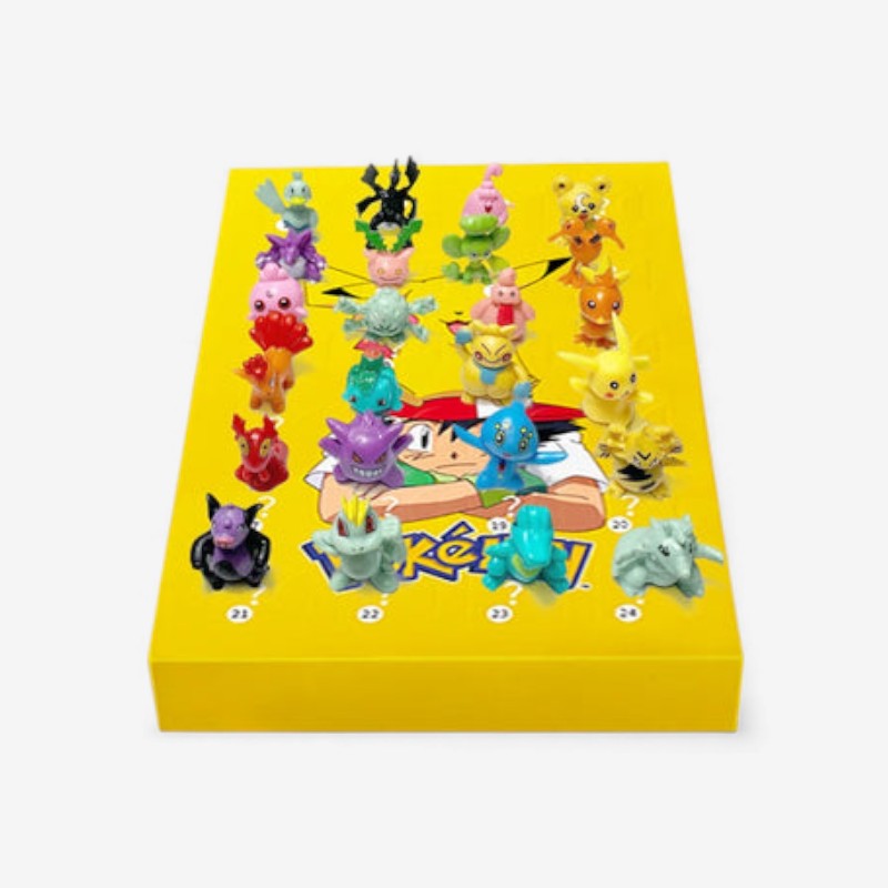 PokeWorld – Calendario de Adviento de Pokémon con Mini Figuras de Acción de Anime