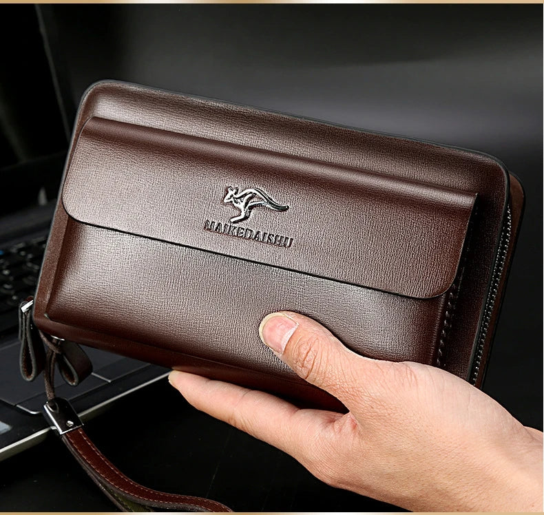 Bolso de mano para hombre - Lleva todas tus cosas fácilmente.