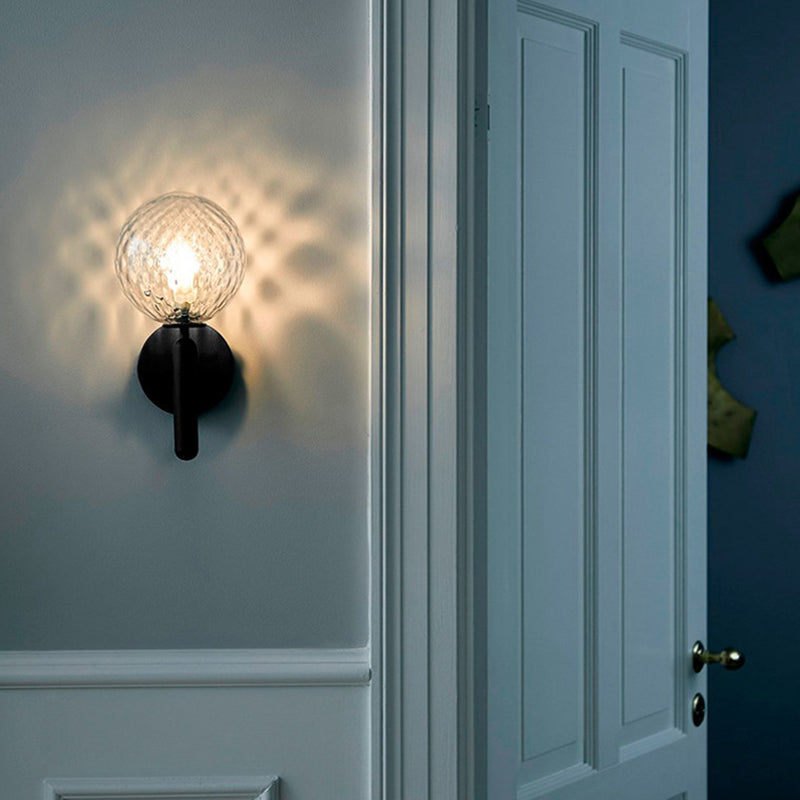 Lámpara de Pared de Vidrio con Balón para Escalera, Estilo Simple, Aplique de Pared | Brehn