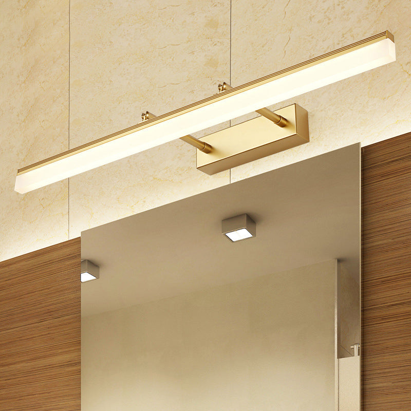 Luz de Sconce de Vanity Retráctil Minimalista de Acrílico LED de Montaje en Pared | Brehn