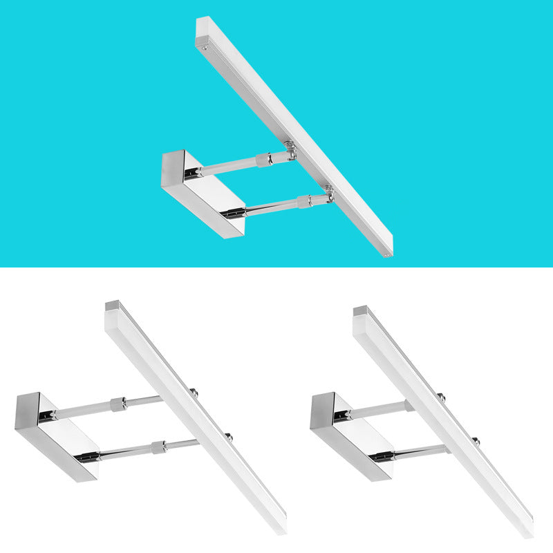 Luz de Sconce de Vanity Retráctil Minimalista de Acrílico LED de Montaje en Pared | Brehn