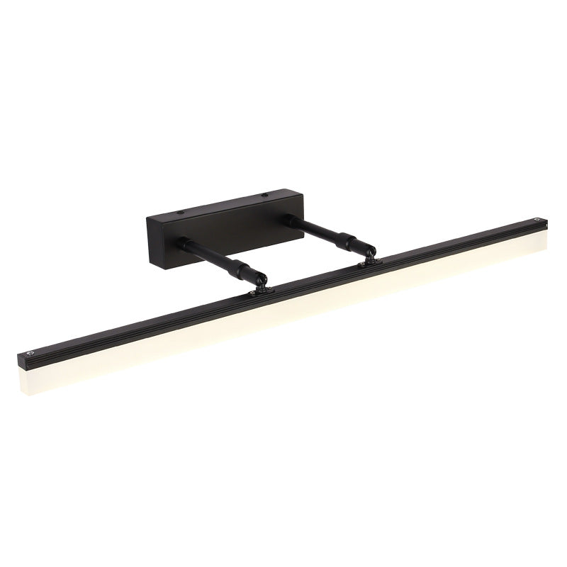 Luz de Sconce de Vanity Retráctil Minimalista de Acrílico LED de Montaje en Pared | Brehn
