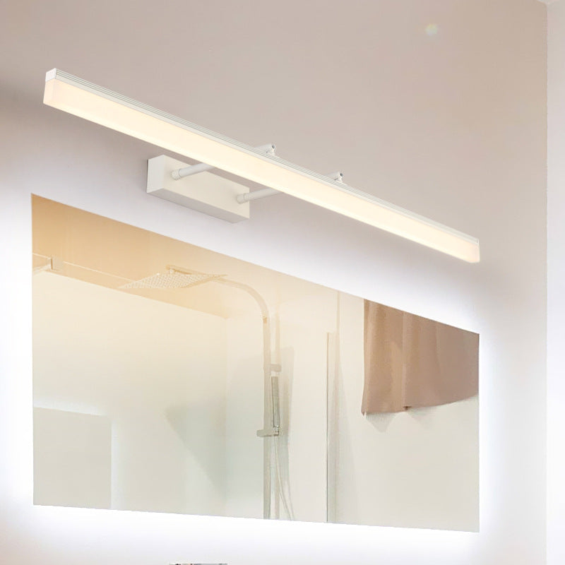 Luz de espejo LED lineal extensible Sencillez Acrílico Iluminación de pared para baño | Brehn