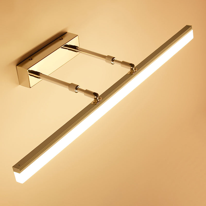 Luz de espejo LED lineal extensible Sencillez Acrílico Iluminación de pared para baño | Brehn