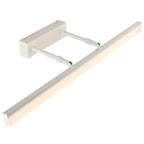 Luz de espejo LED lineal extensible Sencillez Acrílico Iluminación de pared para baño
