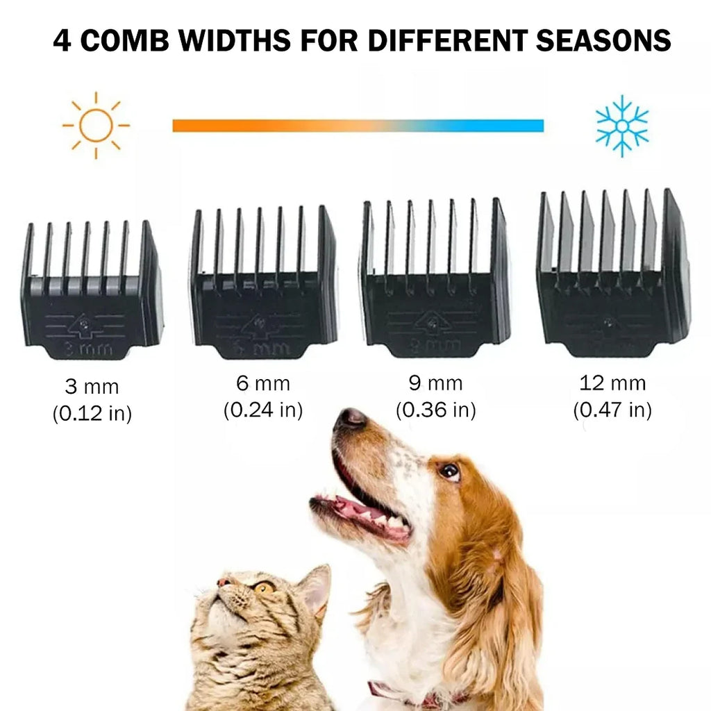 Cortadora de Pelo para Mascotas de Bajo Ruido