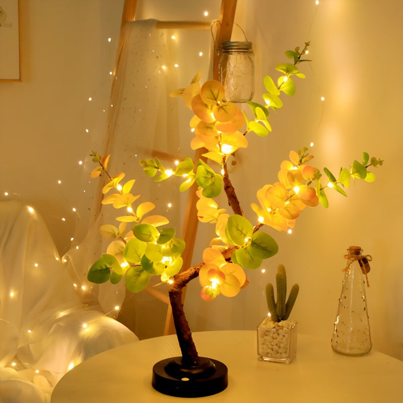 Lámpara de Eucalipto Sereen - Para Iluminación Relajante y Estética Natural