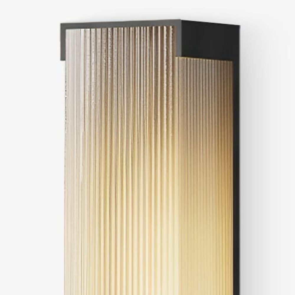 Luz de Pared Exterior Elegante - Aplique LED Regulable de Acero Inoxidable