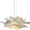Lámpara colgante de diseño floral de metal – moderna, elegante y con LED