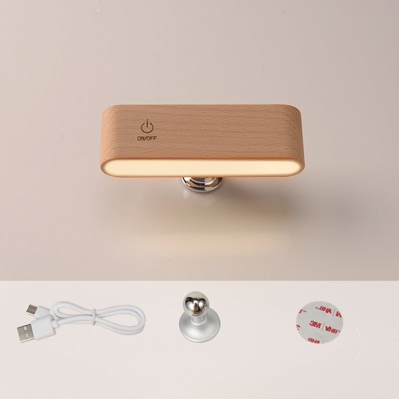 LuminoWood - Lámpara magnética rotativa de 360° | 50% DESCUENTO