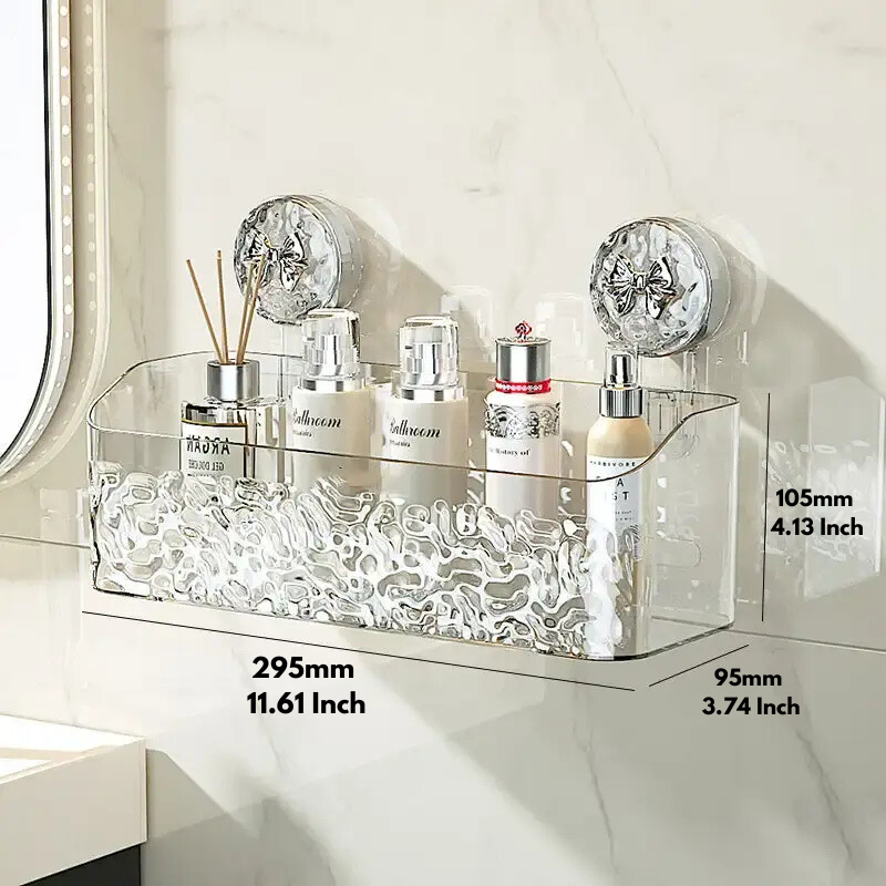 Estante práctico para pared sin perforación para baño