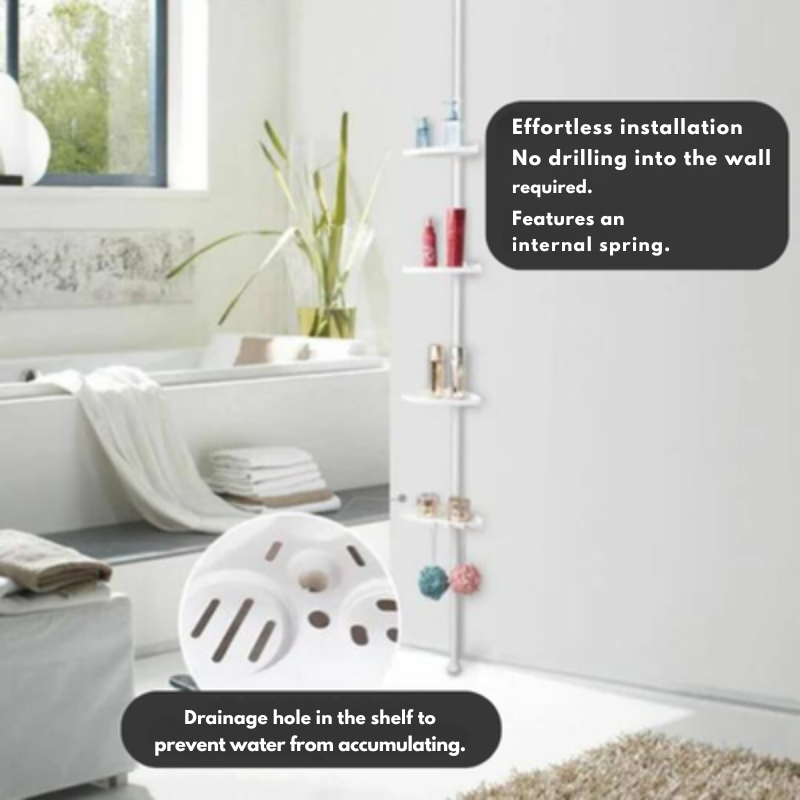 Estante de baño para una organización perfecta