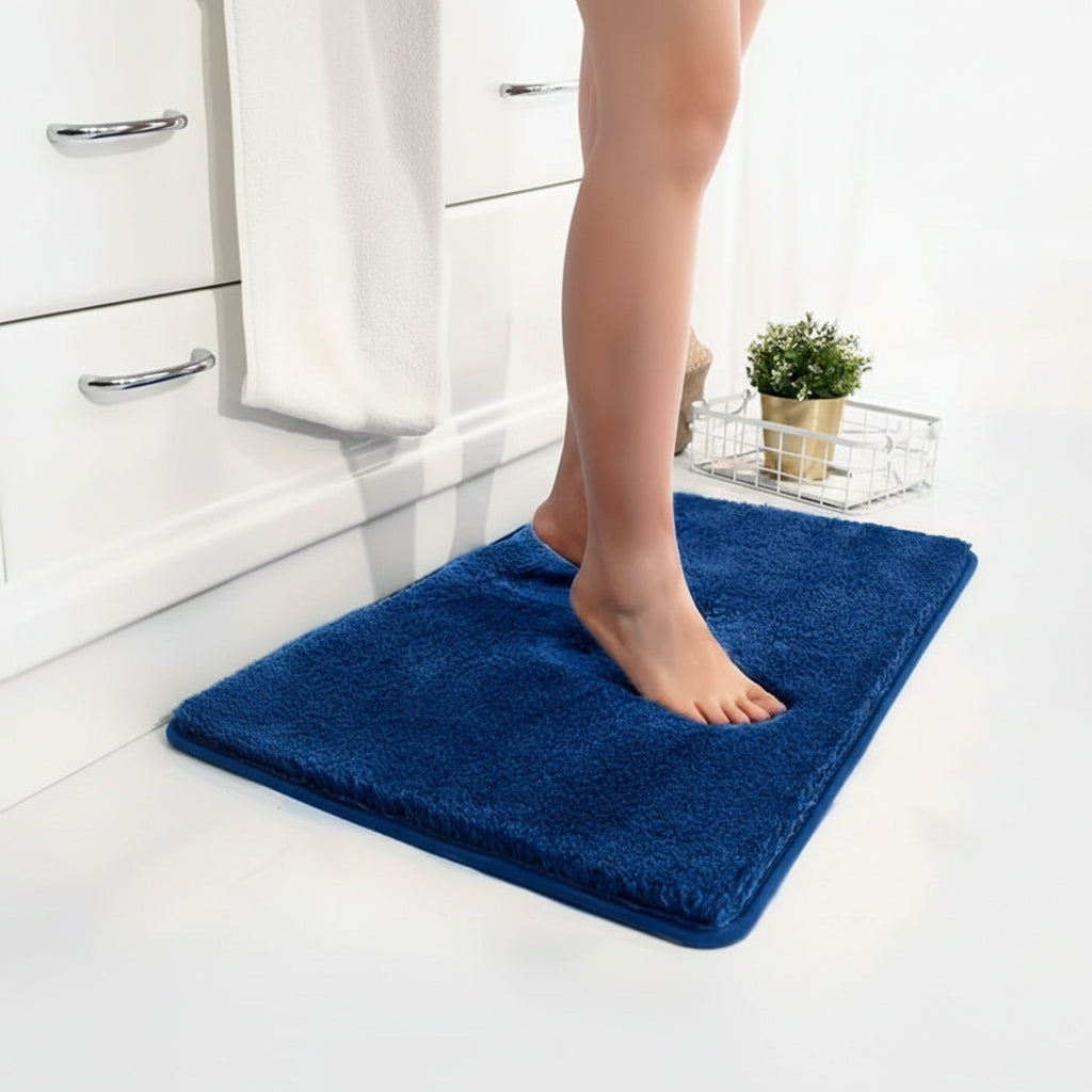 Lonneke - Alfombrilla de baño suave, gruesa y muy absorbente
