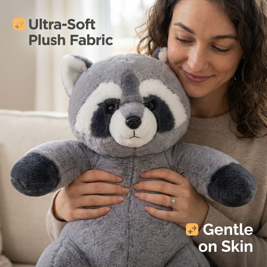 Peluche de Animales Suave con Forma Alargada para Comodidad y Relajación
