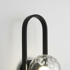 Aplique de Pared de Vidrio Elegante - Luz de Pared Moderna para una Atmosfera Acogedora en Interiores