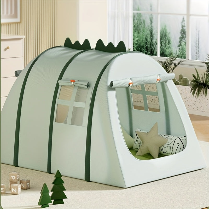 Tienda de juegos para niños en forma de dinosaurio – Diseño plegable y juguetón