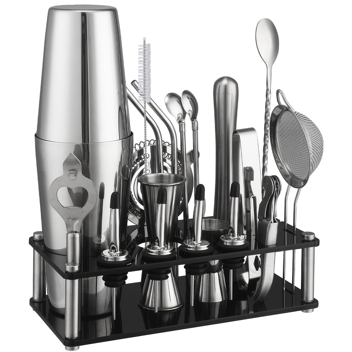 ProMix Set de Cócteles de 20 Piezas – Todo para la Mezcla Perfecta