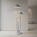 Lámpara de Pie Escultural en Forma de Hongo – Luz LED Moderna para Espacios Habitables