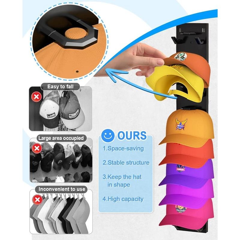 Kalsten | Organizador de Sombreros Montado en la Pared